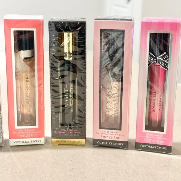 Victoria’s Secret VS 10-Piece Roller Bundle: Bombshell Tease Flower Angel RARE - Picture 5 of 16